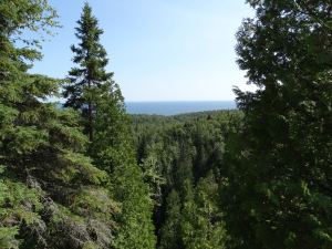 Lake Superior overlook.